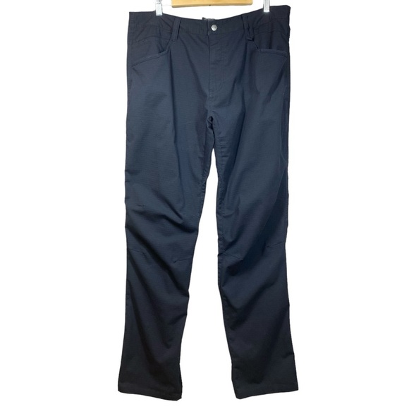 CQR Tactical Pants Men 36 Black‎ Flex Stretch TFP501 Water Resistant Ripstop Zip - Picture 1 of 14
